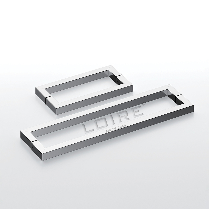 Shower Door Pull Handles Square Glass Door Handles Factory Price L-2856