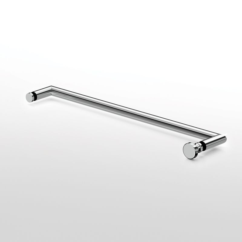 Single Side Frameless Glass Door Towel Bars Bathroom Accessories L-2835A