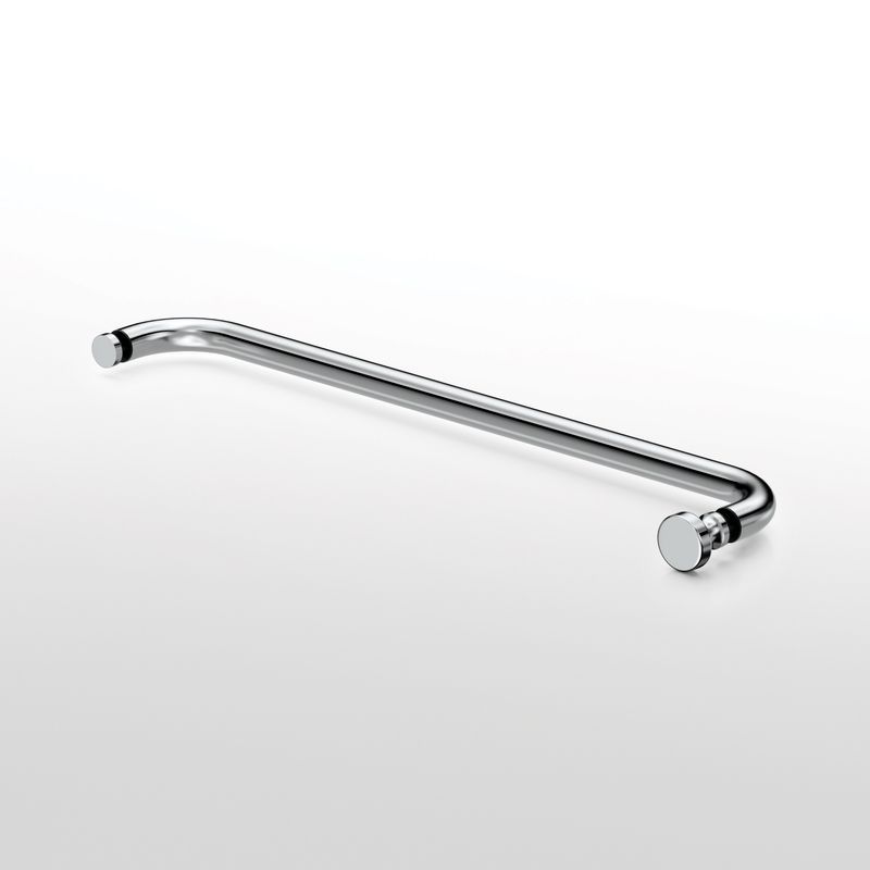 Single Side Frameless Glass Door Towel Bars Bathroom Accessories L-2835