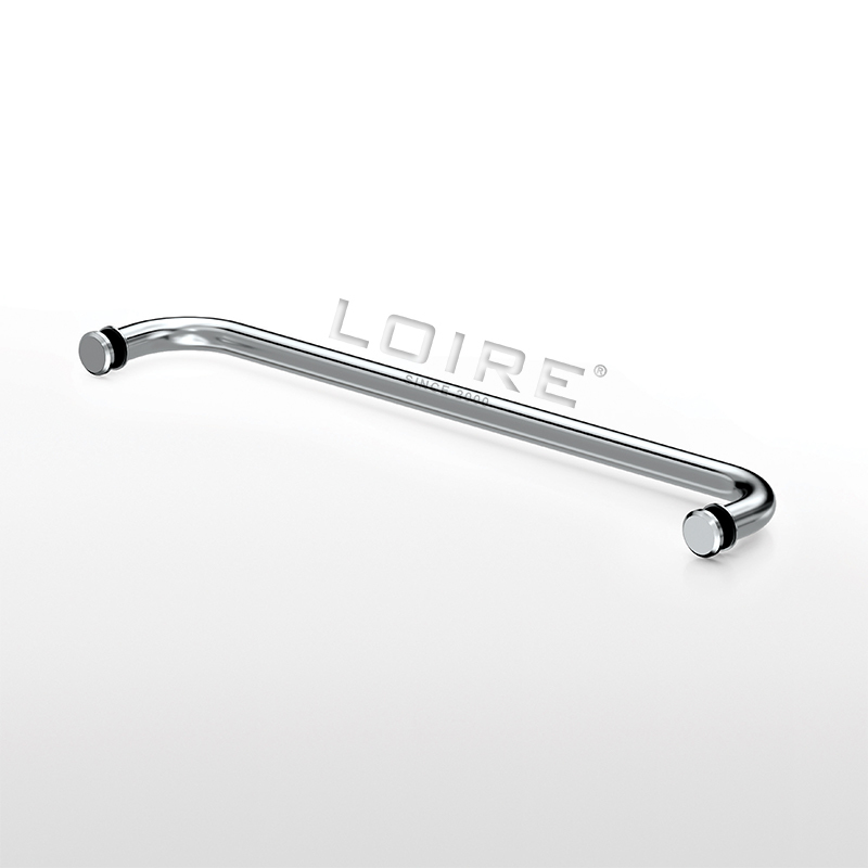 Single Side Frameless Glass Door Towel Bars Bathroom Glass Door Handle L-2814