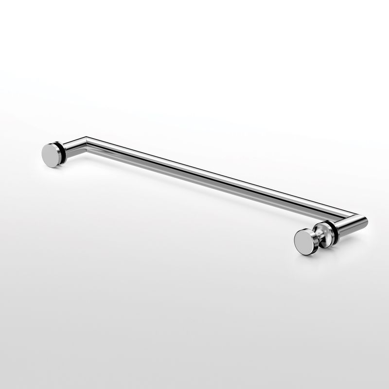 Single Side Frameless Glass Door Towel Bars Hot Selling Bathroom Accessories L-2845A