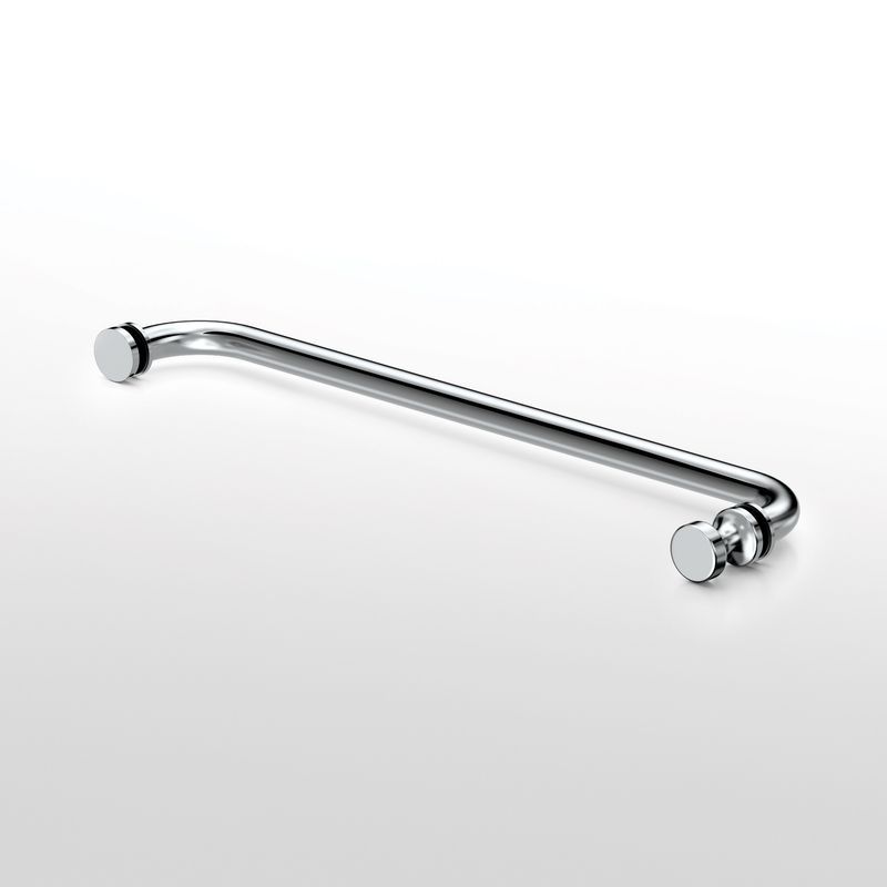 Single Side Frameless Glass Door Towel Bars Hot Selling Bathroom Accessories L-2845