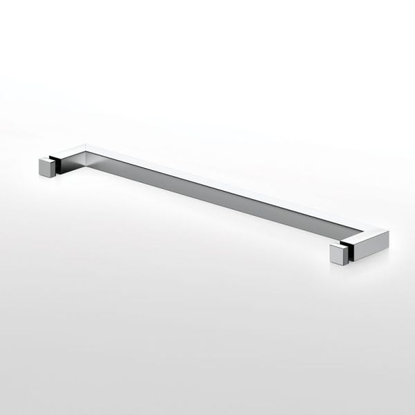 Single Side Frameless Glass Door Towel Bars Matt Black Hot Selling Bathroom Accessories L-2854
