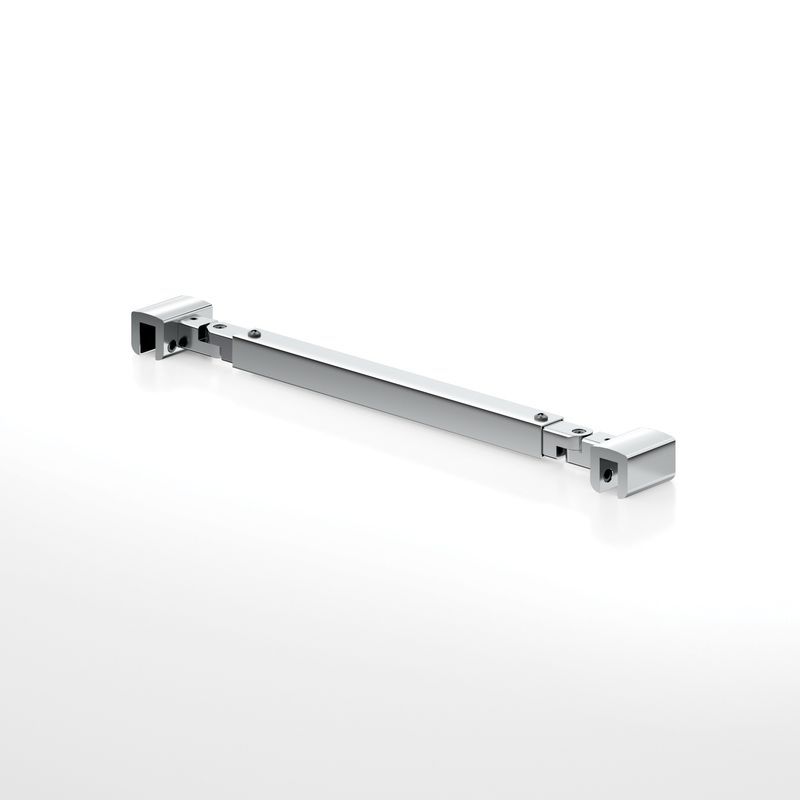Square Tube Shower Support Bars Shower Cabin Glass to Glass Support Bar L-2864