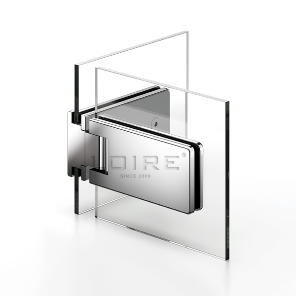 Standard Duty Shower Hinges Glass to Glass 90 degree Glass Door Hinge Discount Shower Hardware L-2145