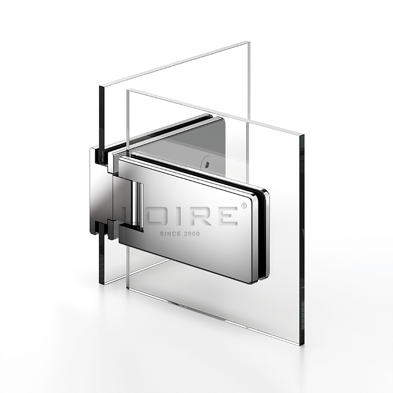 Standard Duty Shower Hinges Glass to Glass 90 degree Glass Door Hinge Discount Shower Hardware L-2145