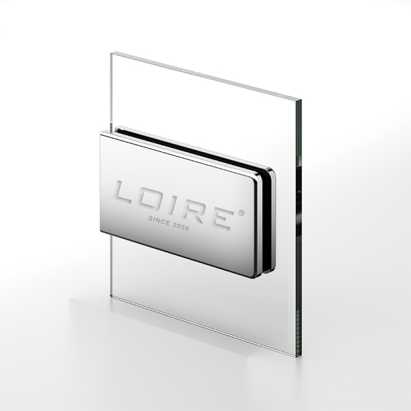 Standard Duty Shower Hinges Wall Mount  Glass Clamp Fashion Customized Glass Door Hinge L-2140