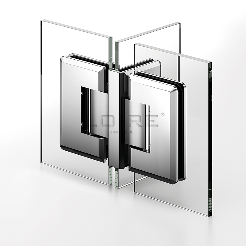 T Hinge Glass to Glass Shower Door T Shape Standard Duty Shower Hinges L-2118