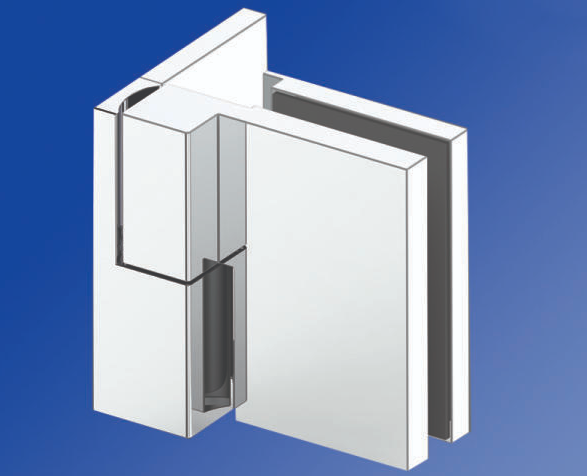 Lift shower hinges