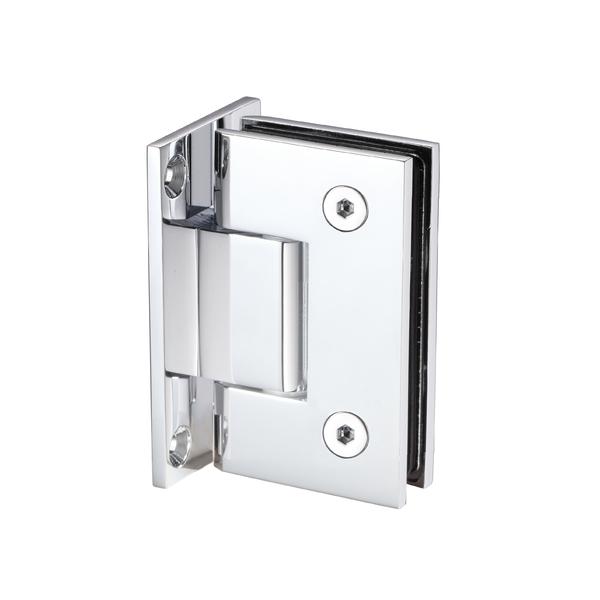 Square Corner Shower Glass Clamps