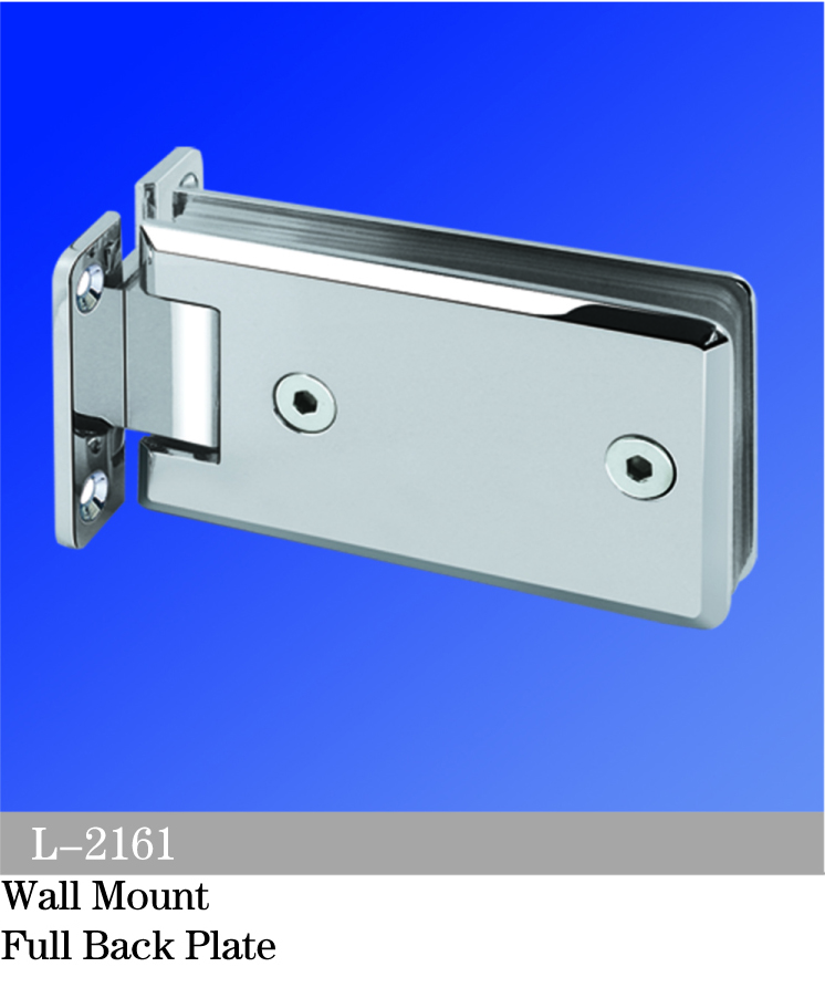 Standard Duty Shower Hinges Wall Mount Full Back Plate L-2161