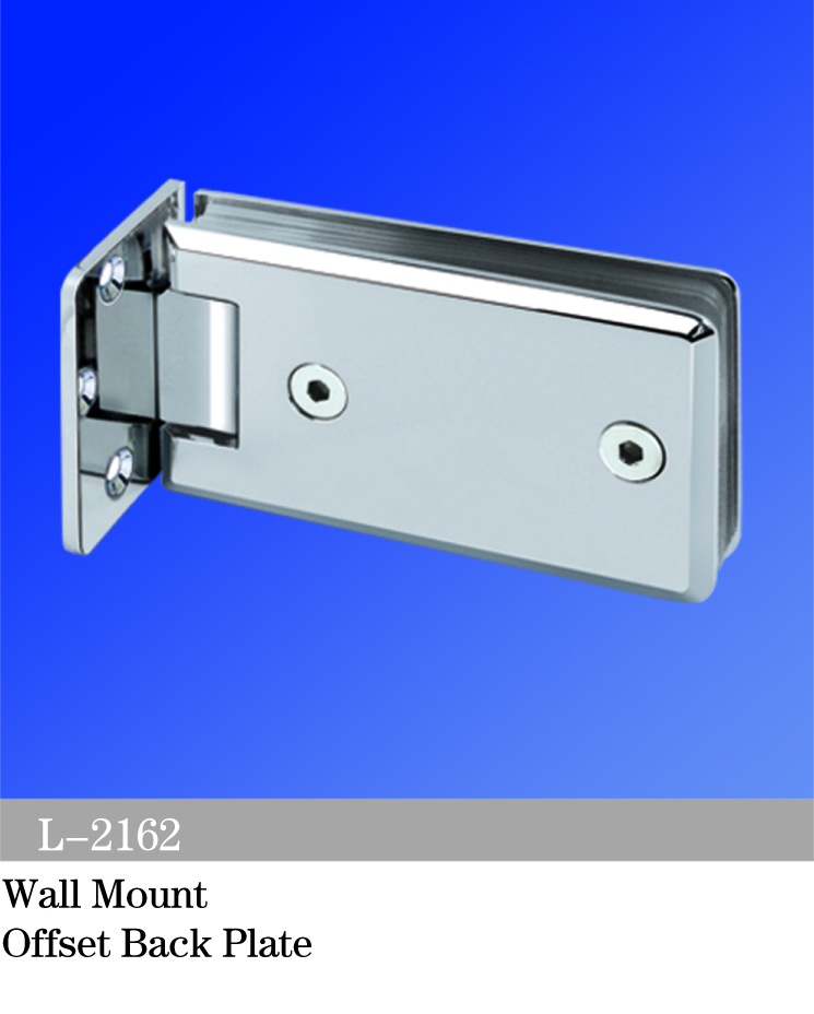 Standard Duty Shower Hinges Wall Mount Offset Back Plate L-2162