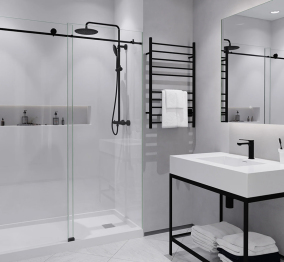 Transform your bathroom with a square shower room