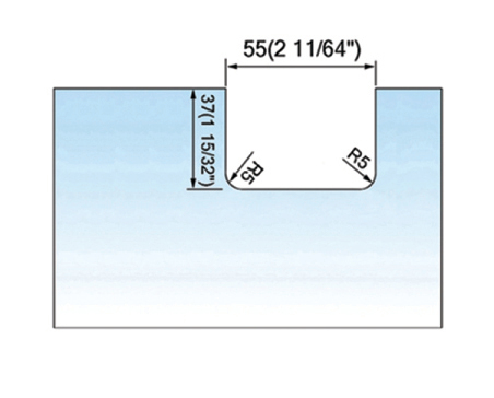 Pivot Shower  Hinges Right Hand Mount Shown Offset Bracket Wall Mount Glass Shower Door Hinge L-2362R