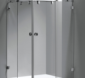 Beveled Edge Shower Glass Clamps: A Modern Elegance for Your Bathroom