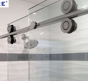 A comprehensive guide to aluminum sliding shower door tracks