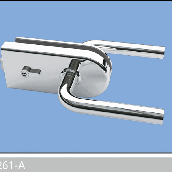 Glass Door Locks With Level Handles Hot Selling Glass Door Lock L-3261A