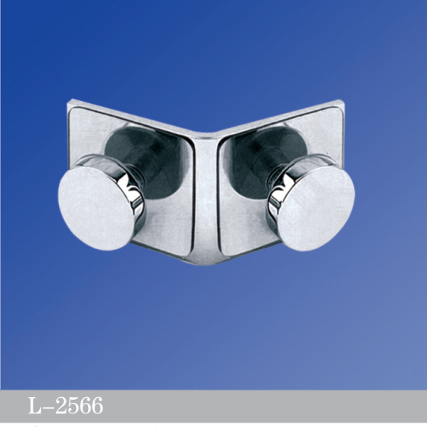 Beveled Edge Shower Glass Clamps 135° Glass-to-Glass L-2566