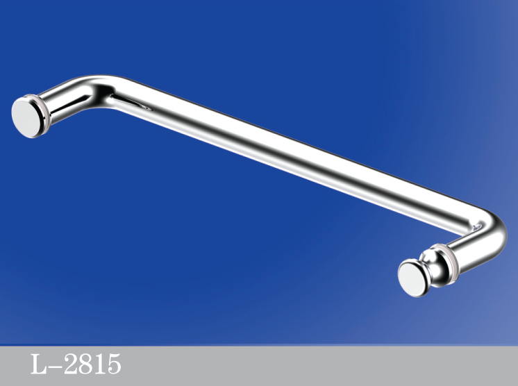 Single Side Frameless Glass Door Towel Bars Bathroom Glass Door Handle L-2815