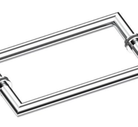 How to Install the Glass Shower Door Handle?