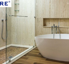 How the frameless shower glass doors enhance the look of your bathroom