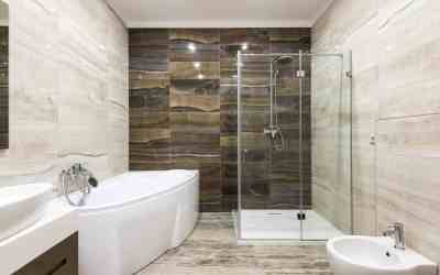 Tips For Cleaning  the Bathroom Glass Partition and Bathroom Steps