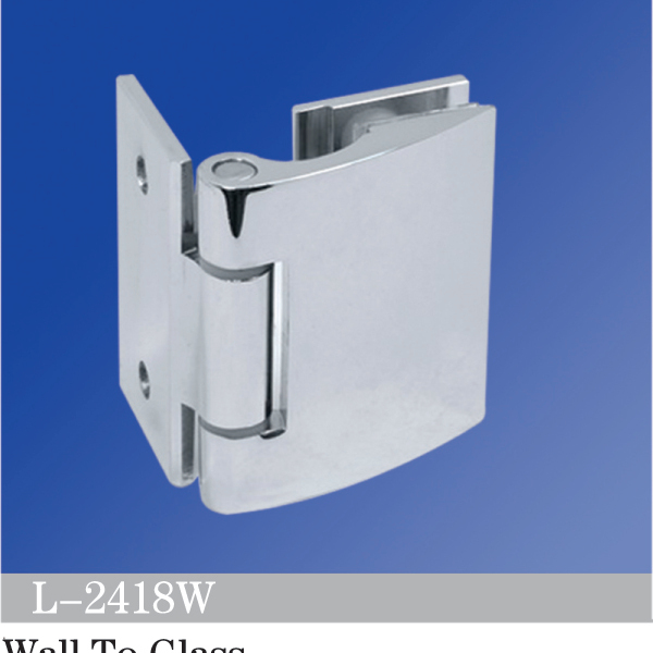 Standard Duty Shower Hinges Wall to Glass Wall Shower  Hinge L-2418W