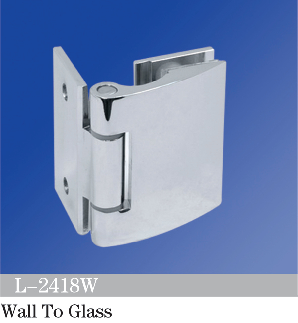 Standard Duty Shower Hinges Wall to Glass Wall Shower  Hinge L-2418W