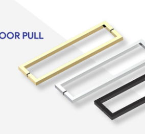 How to Select and Maintain Shower Door Pull Handles?