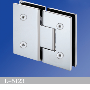 Heavy Duty Shower Hinges Wall Mount For Glass Shower Door 90 Degree L-5123