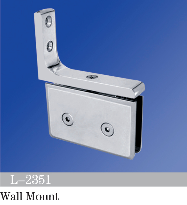 Pivot Shower  Hinges Wall Mount Glass Door Hinge Glass Fixed Clip L-2351