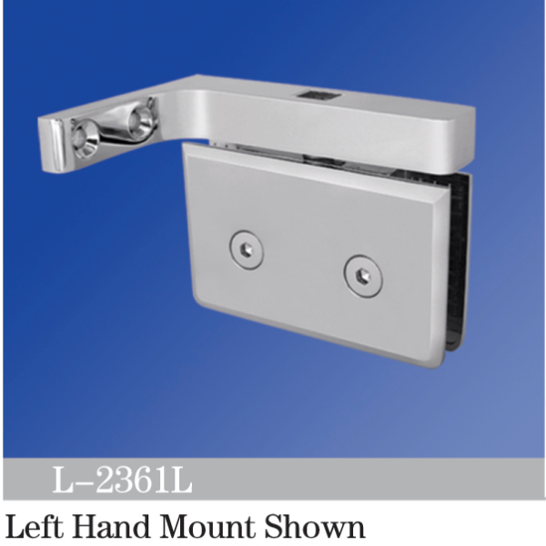 Pivot Shower  Hinges Left Hand Mount Shown Offset Bracket Wall Mount Hinge Wholesale L-2361L