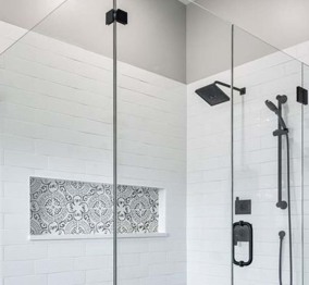 Popular Secret of Matte Black Finish For Shower Doors