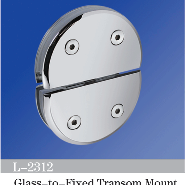 Pivot Shower  Hinges Glass to Fixed Transom Mount Glass Door Hinge China Supplier L-2312