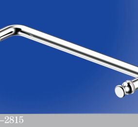 Single Side Frameless Glass Door Towel Bars for Hotels