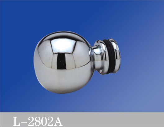 Shower Door Knobs High Quality Single Side Glass Shower Door Knob L-2802A