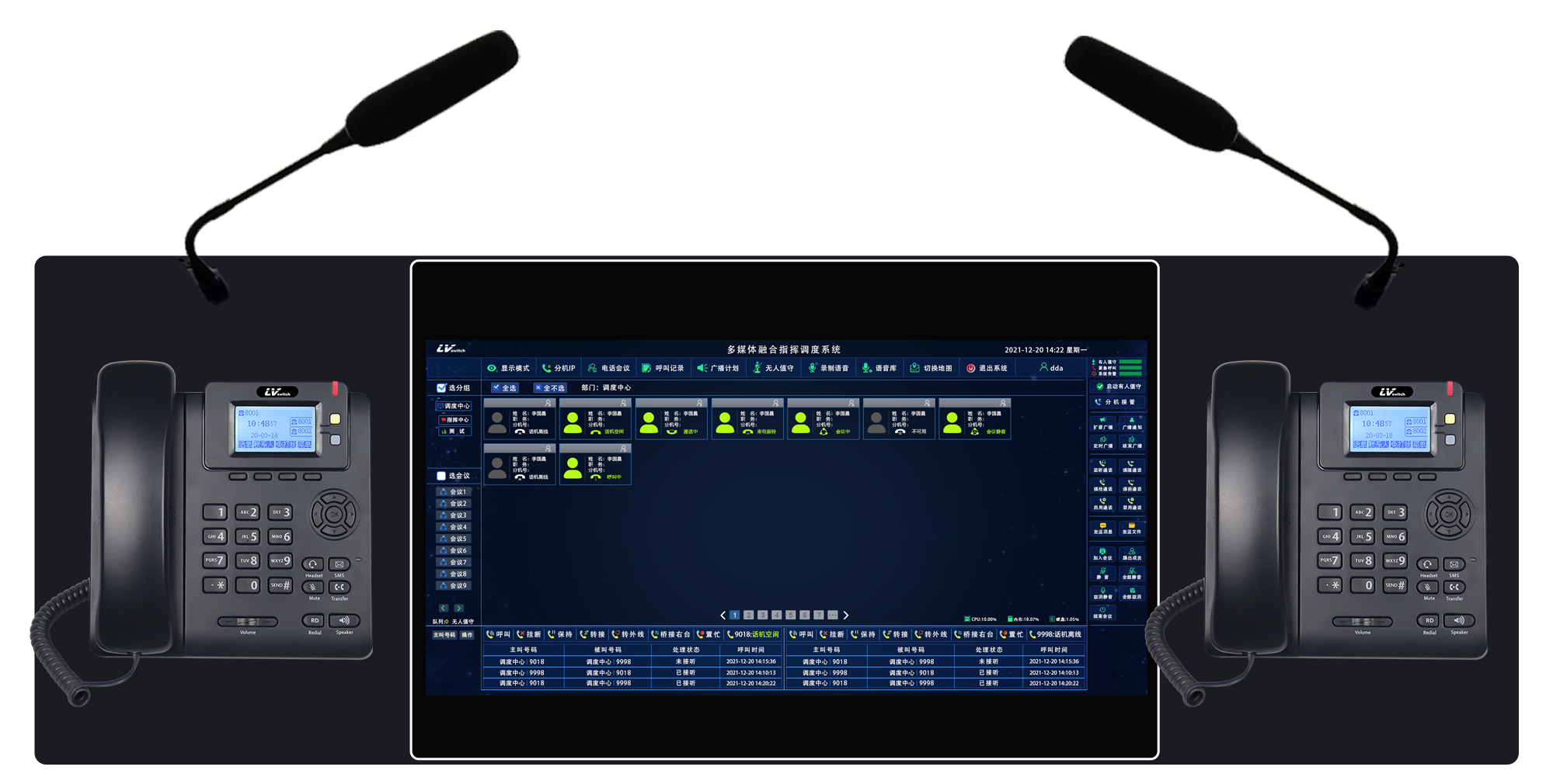 UT600 touch screen  dispatching console