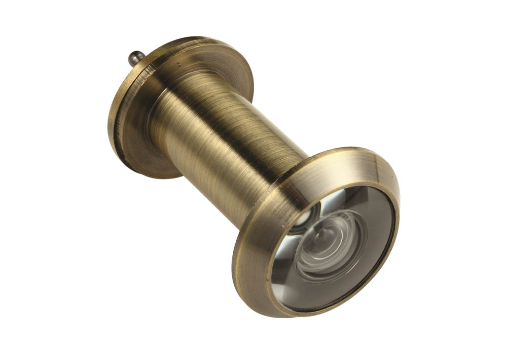 Дверной глазок из латуни | Дверная фурнитура в деревенском стиле - W4610C