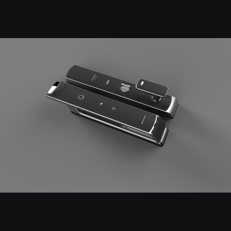 Application de reconnaissance faciale Tuya Serrure de porte intelligente à empreinte digitale | J2051-03