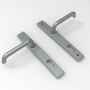 Interior Door Handles with Locks (Lever E) - 2 Point