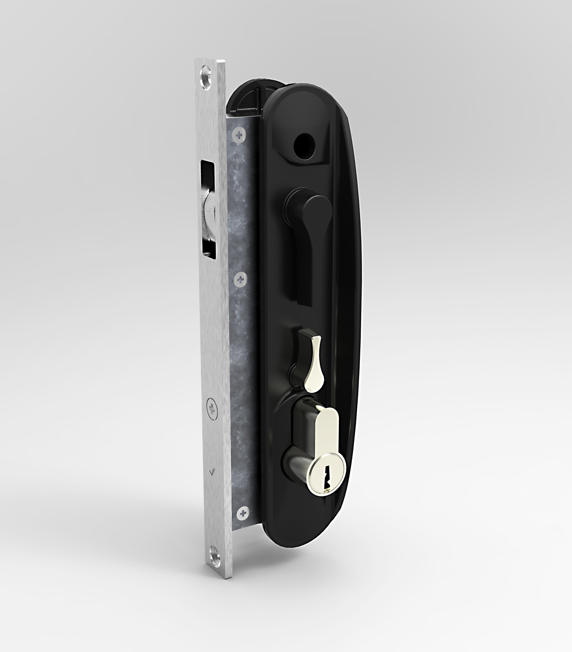 Serrures de sécurité pour portes coulissantes | Série AS7021A