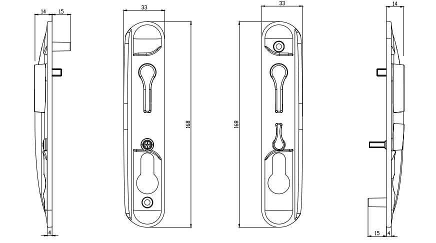 Quincaillerie pour porte moustiquaire à vendre