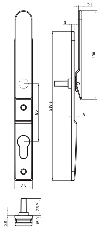 bifold door hardware