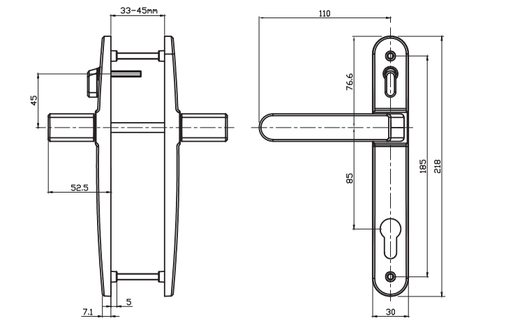 Hinged Door Furniture parameter