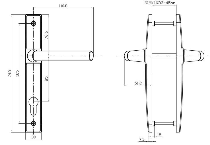 Hinged Door Furniture specification