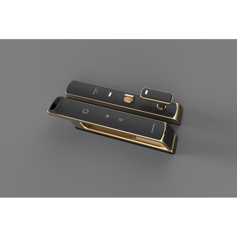 Application de reconnaissance faciale Tuya Serrure de porte intelligente à empreinte digitale | J2051-03