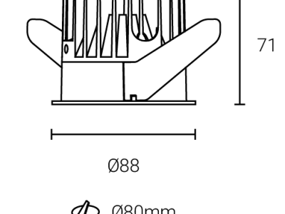 Recessed Down Light