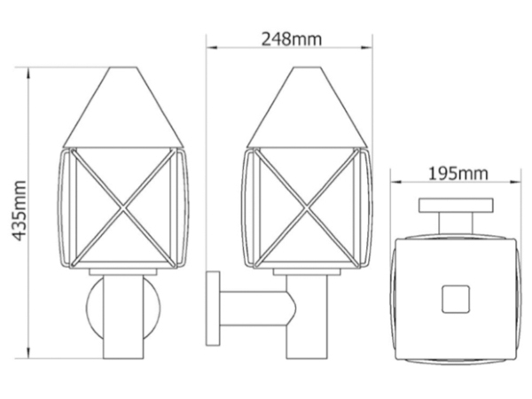 Luminária de parede