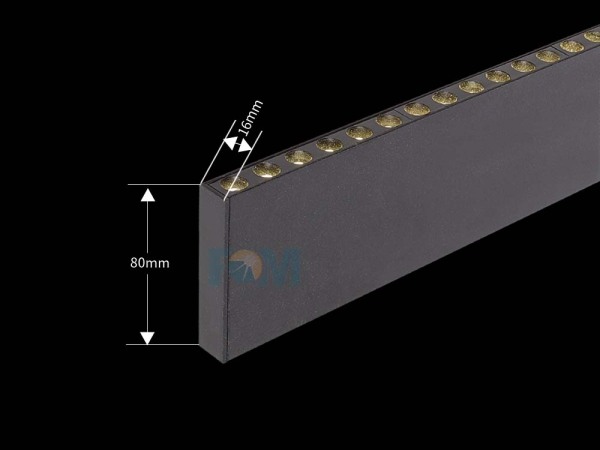 Luminária Linear Suspensa (Grade)