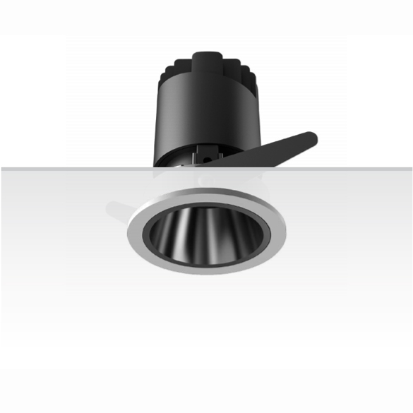 The difference between spotlights and ceiling downlights